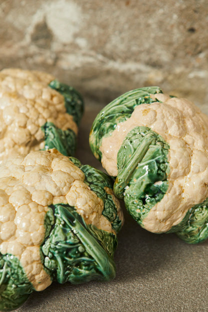 Glazed Ceramic Cauliflower
