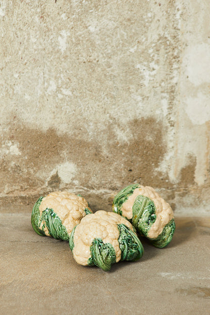 Glazed Ceramic Cauliflower