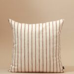 Caramel Stripe Cushion