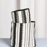 Black and White Alpujarra Basket