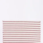 Red and Natural Canvas Placemat (Set of 2)
